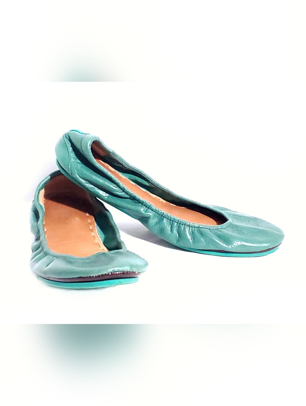 Tieks Pacific Green Ballet Flats - Picture 2 of 9